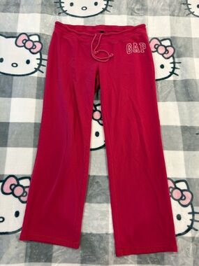 Y2K GAP Pink Wide Leg Sweatpants